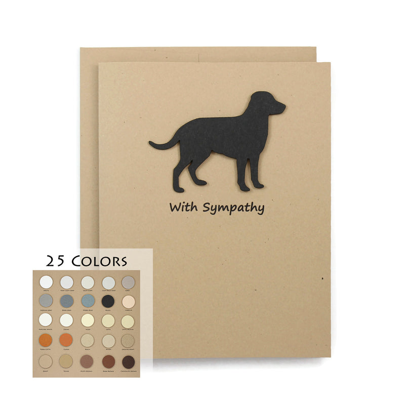 Labrador Retriever Sympathy Card