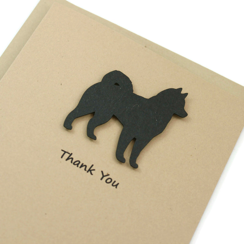 Alaskan Malamute Thank You Card