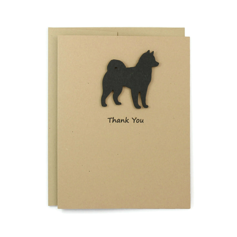 Alaskan Malamute Thank You Card