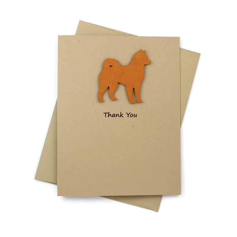 Alaskan Malamute Thank You Card