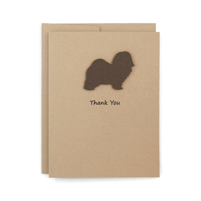 Havenese Thank You Card