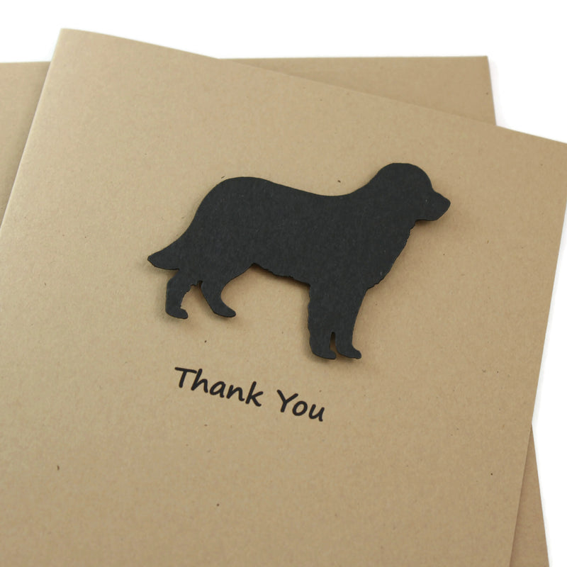 Golden Retriever Thank You Card