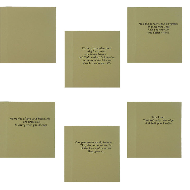 Australian Cattle Dog Sympathy Card 10 Pack or Single Card Dog Greeting Cards Dog Sympathy Cards - Embellish by Jackie