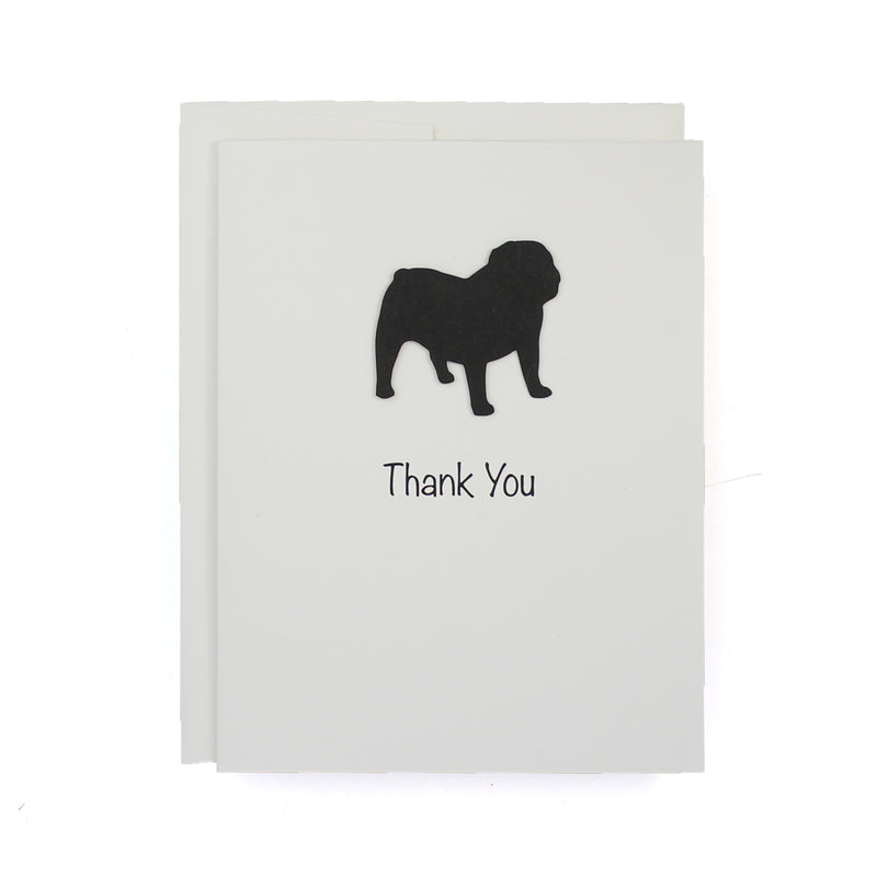 Dog Thank You Card