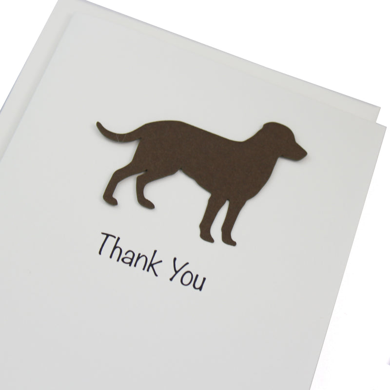 Dog Thank You Card