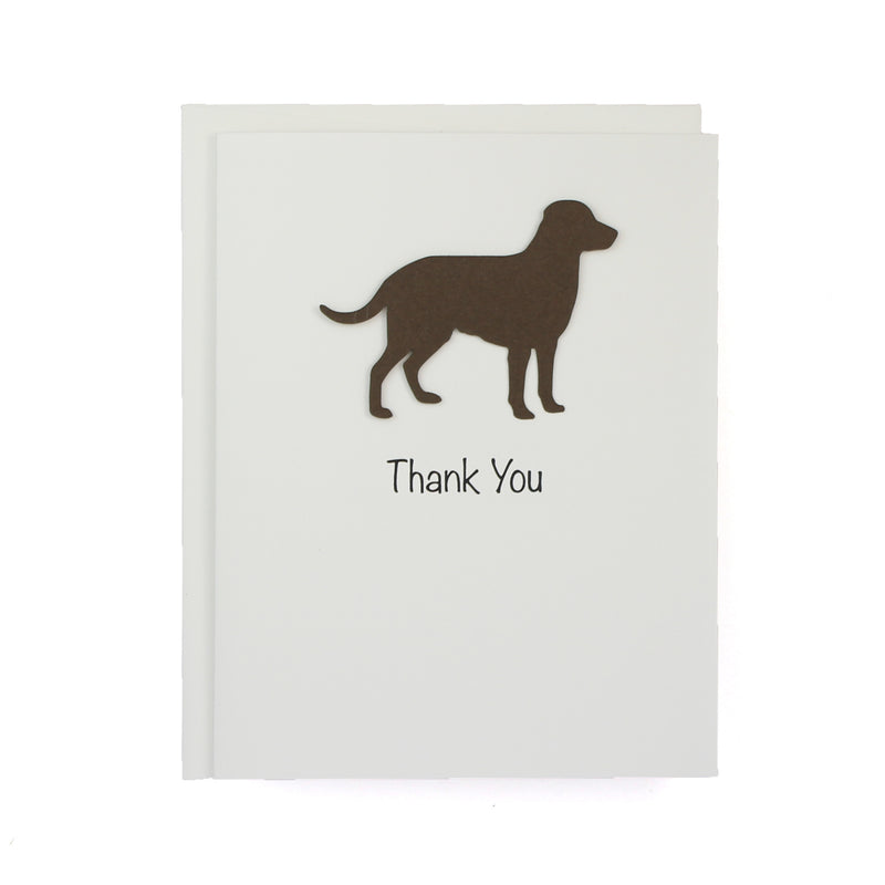 Dog Thank You Card