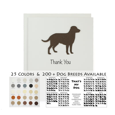 Dog Thank You Card