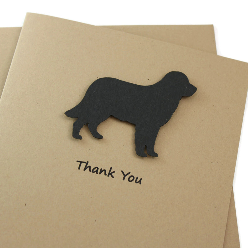 Sample Sale | Golden Retriever Thank You Card | Blank Inside | Dog Thank You Notecard | Pet Greeting Card | Yellow Dog